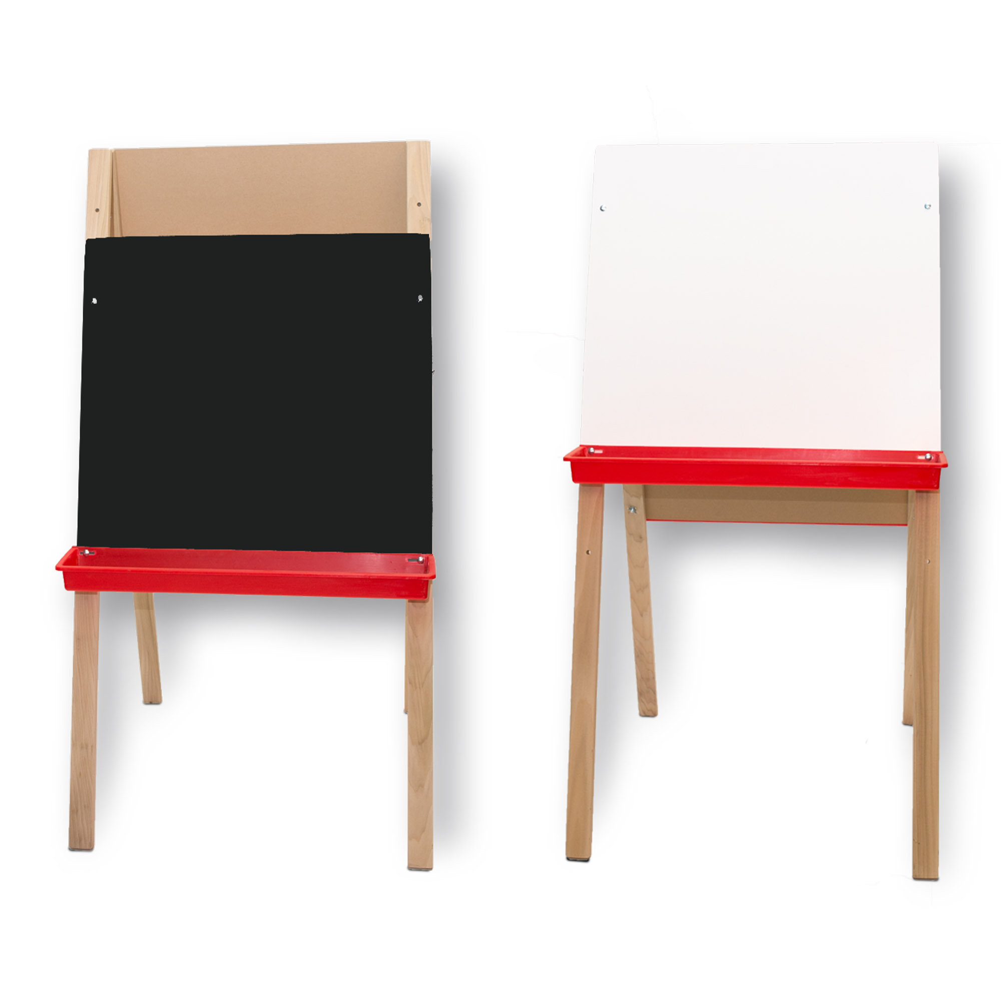 Flipside Products Folding Adjustable Wood Board Easel