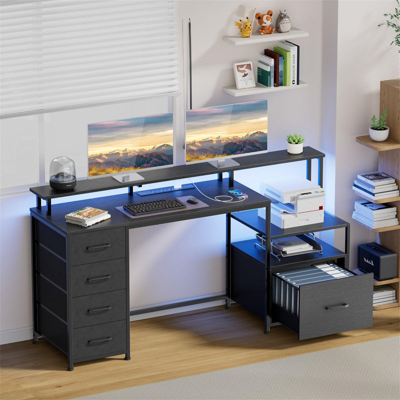 Shaler Computer Table