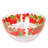 Ashberry Glass Salad Bowl