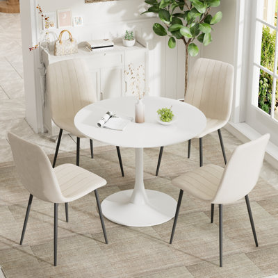 5 - Piece Pedestal Dining Set
