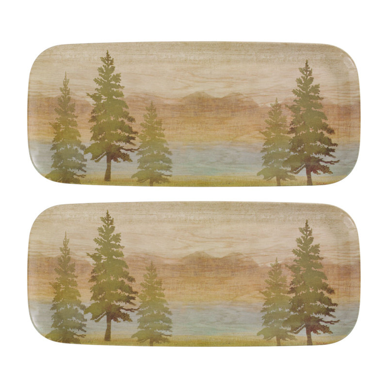 2-Piece At the Lake 15" Tray