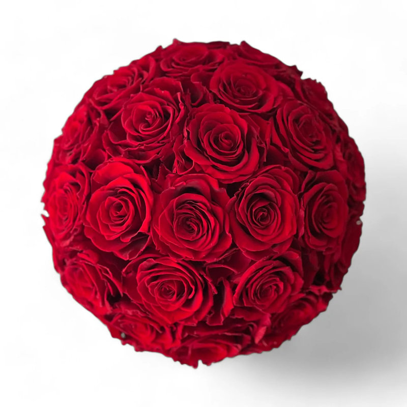 Preserved Roses Arrangement in Open
