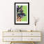«German Shepherd On Lime» par Kirstin Wood, impression sur toile-73555237-73555238-73555239