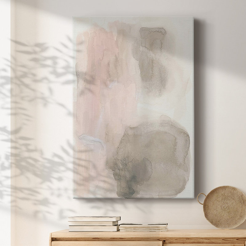 Rose Stalagmite II sur toile, H 27 po x l 18 po