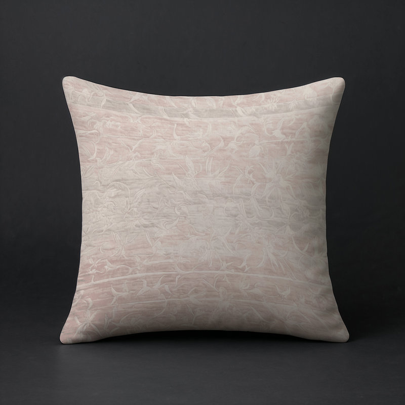 Coussin décoratif intérieur et extérieur Modern, Gris abstrait 107, Carré 16 po