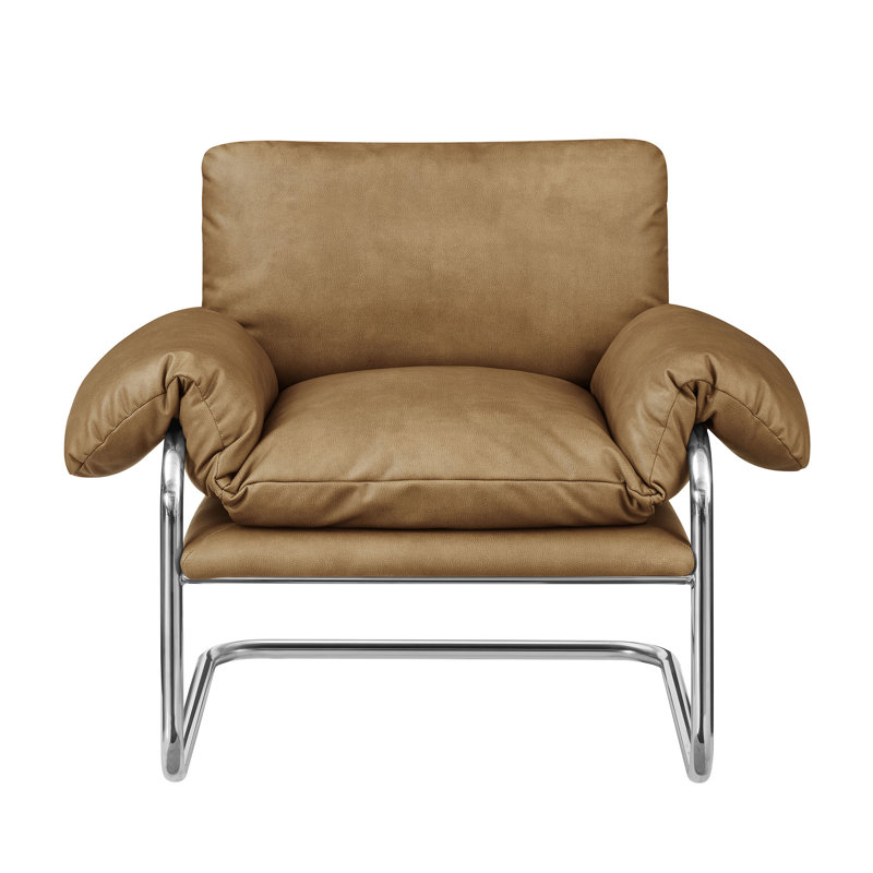 Fauteuil d'appoint Ansel, Grillé