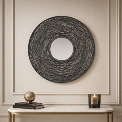 Audree Metal Flat Wall Mirror