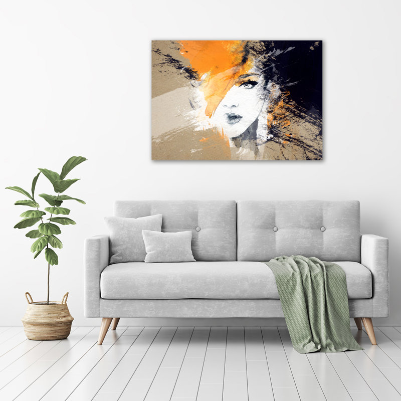 Portrait Of A Woman - Wrapped Canvas Print