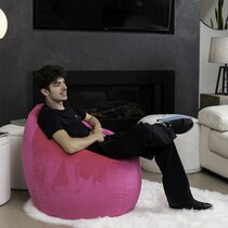 Wayfair  Large Pink Bean Bag Chairs You'll Love in 2024