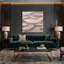 Minimalisme 86, art mural sur toile grise-1224686789
