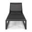 Ensemble de chaise longue réglable avec structure en aluminium et sièges en filet-1133023957