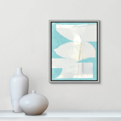 Caretha Carve I - reproduction de cadre flottant sur toile