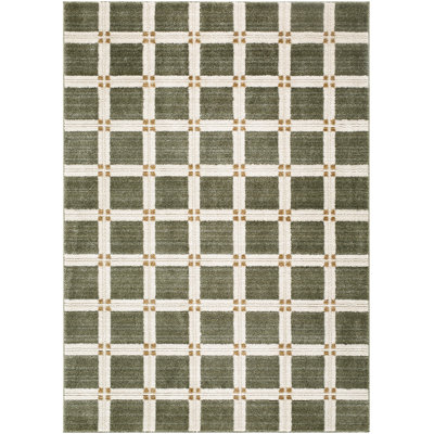 Tapis tissé à la machine Eliya