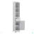 Tall Bathroom Cabinet, Freestanding Storage Cabinet With Drawer, MDF Board, Adjustable Shelf-159301446