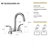 12" Bathroom Sink Faucet with 2-handle-120650282