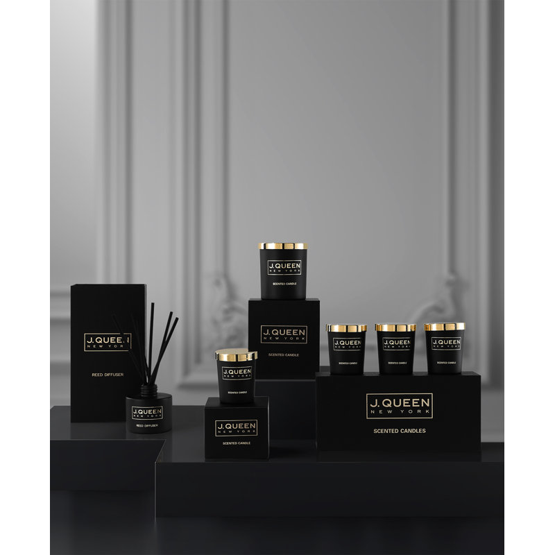 Diffuseur de roseaux châtaignier et vanille, Noir, Vanille