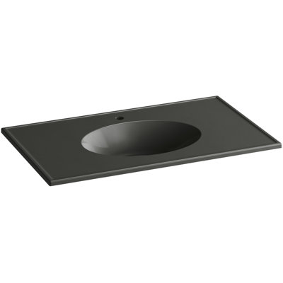 Ceramic Impressions 37" Single Bathroom Vanity Top