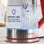 2 Litre Electric Water Kettle, 8.4 Cups Fast Hot Water Boiler, Glass Tea Kettle-112634406