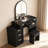 Makeup Vanity with Mirror, Vanity Set,  Stool Included, for Bedroom-940482893