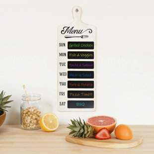 Farmhouse Weekly Menu Planner