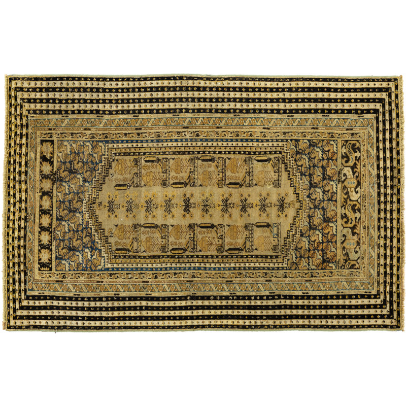 Tapis multicolore de haute qualité noué à la main