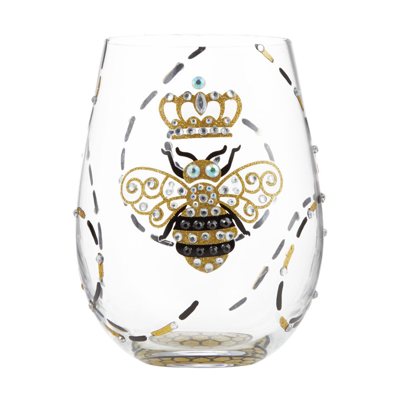 Grand verre à vin sans pied 4,5 po Lolita