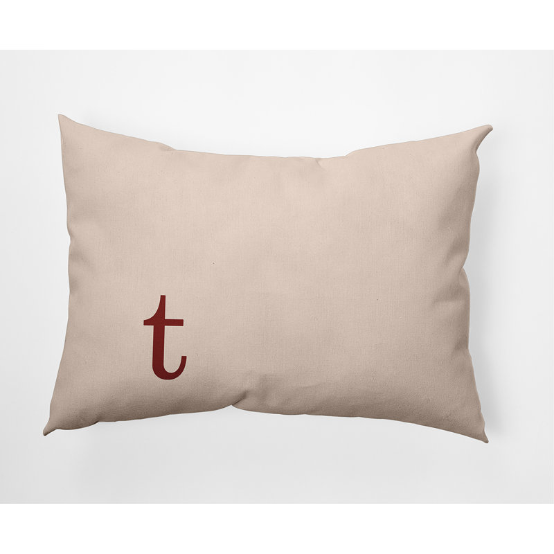 Coussin lombaire rectangulaire intérieur / extérieur Polyfill, Érable rouge