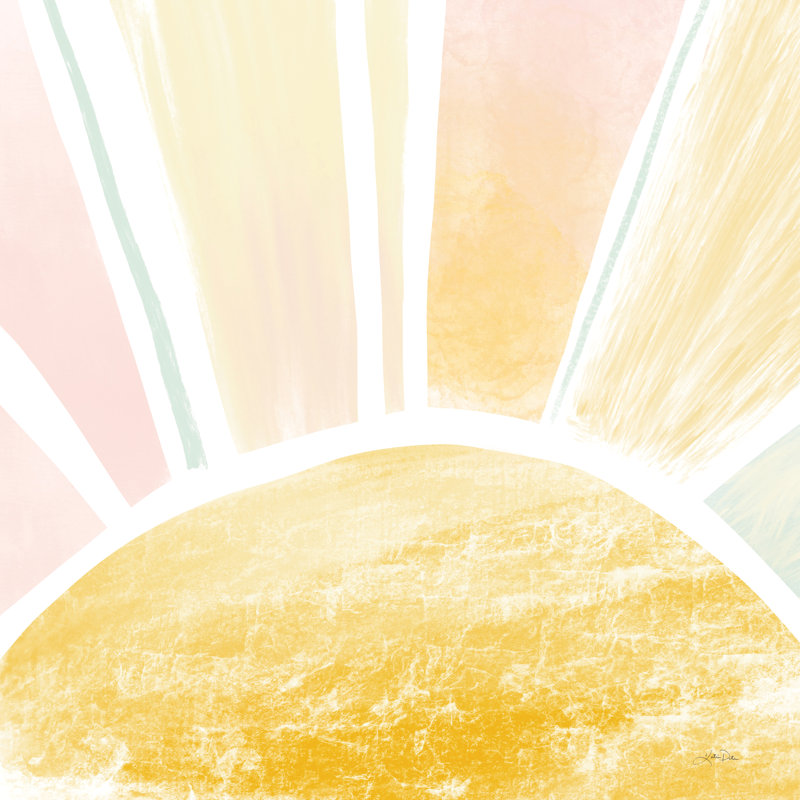 «My Sunshine» par Katrina Pete, reproduction d'art sur toile tendue, H 12 po x l 12 po