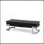 Table basse Calnan en noir et chrome