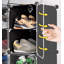 Range-chaussures pliable transparent, range-chaussures en plastique