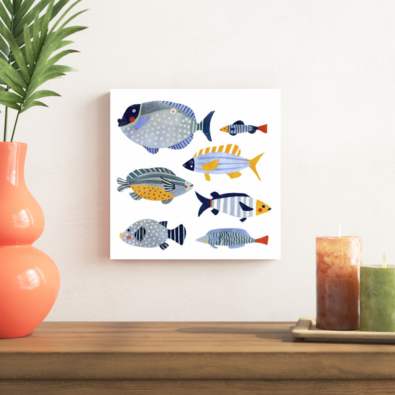 Poisson à motifs I, H 12 po x l 12 po