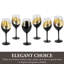 6 Piece 414ml White Wine Glass Set