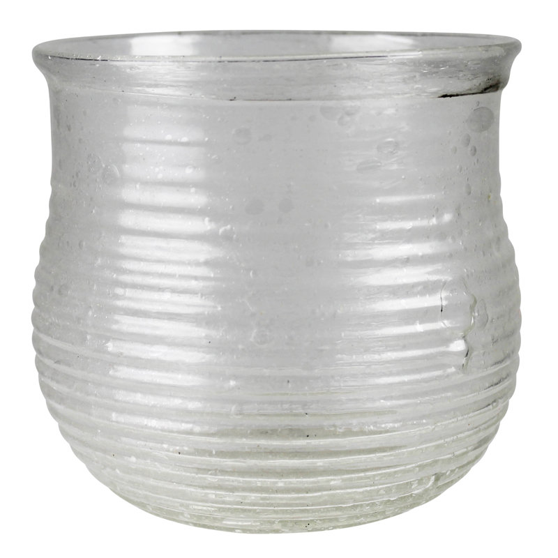 Vase ensemencé, verre