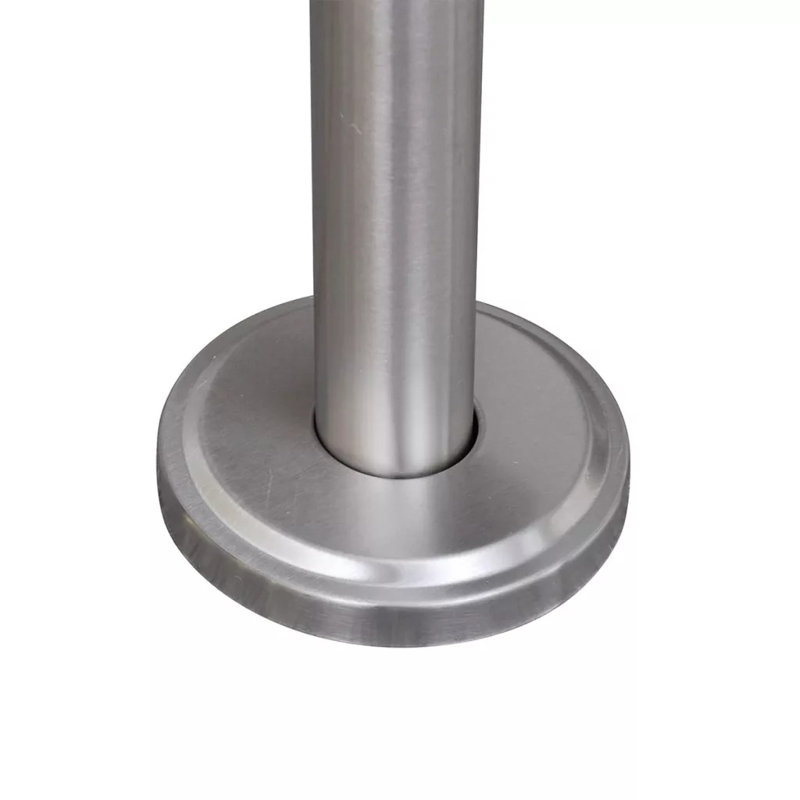 Steel Mailbox Stand, 120cm H x 100cm W x 1.57cm D