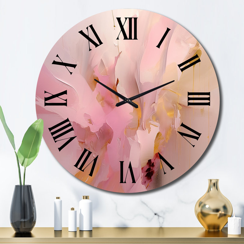 Metal Wall Clock, Large