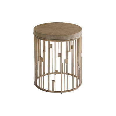 Shadow Play Studio Round Accent Table