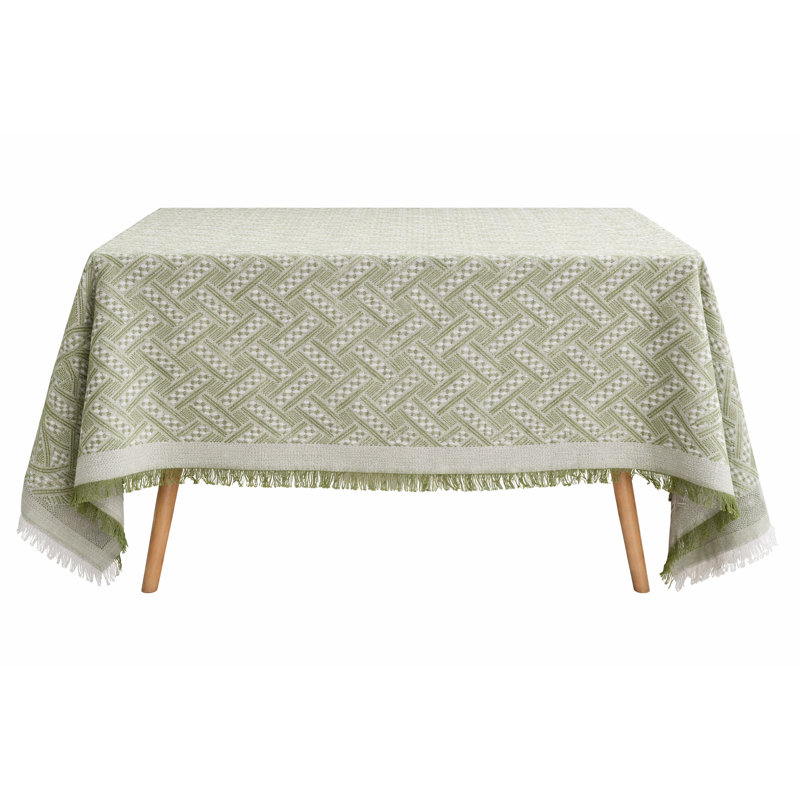 Nappe Farmhouse, 72 po carré, Vert
