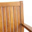 Chaises de salle à manger d'extérieur en bois d'acacia, conception à lattes rustiques, résistantes aux intempéries, ensemble de 2, élégance de patio-1741743649