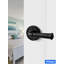 Poignée de porte noire MRML, levier de porte intérieur de chambre à coucher noir, poignée en alliage d'aluminium-123353434-138203004