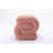 Teddy Fabric Ottoman Makeup Stool Footstool,Pink-841518539