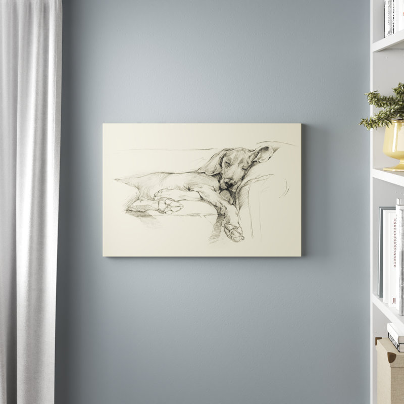 Dog Days I by Ethan Harper - Wrapped Canvas Print, 20cm H x 30cm W, Wrapped Canvas