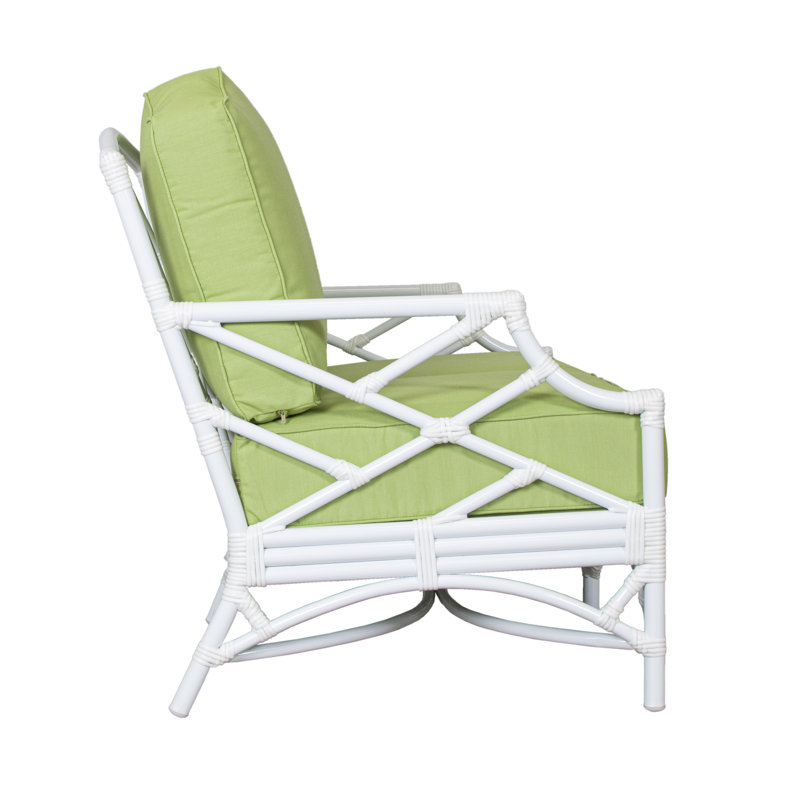 Chippendale Outdoor 2 - Seat Loveseat, Green