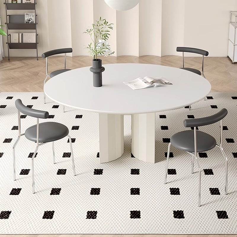 Table ronde French French, H 29,53 po x L 59,06 po x l 59,06 po
