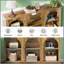Table d'appoint rustique, table d'entrée pratique, console-1846699824