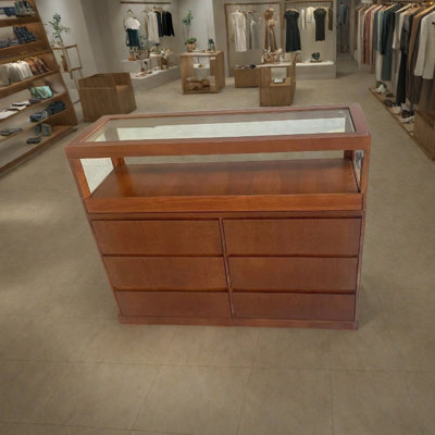 Armoire pour îlot central de style rétro