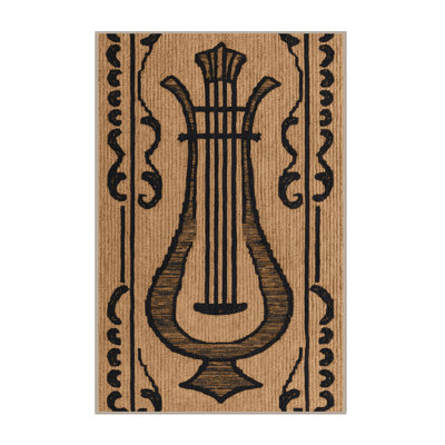  Tapis lavable Lyre Music