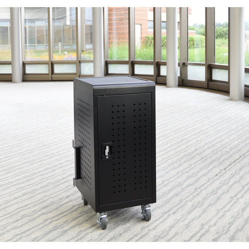 Tablet Charging Cart, Holds 24