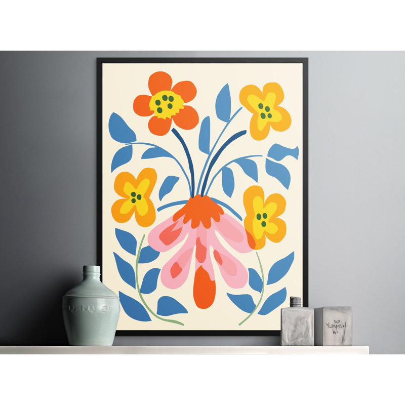 Floral Botanical Matte Poster, 18x24