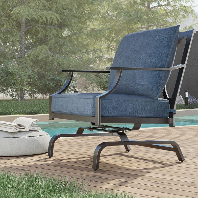 Red Barrel Studio® Outdoor Chairs,Outdoor Rocking Chairs Motion Chairs ...