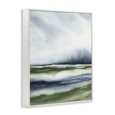 Sage Shadows, estampe numérique du paysage, conception par 1x